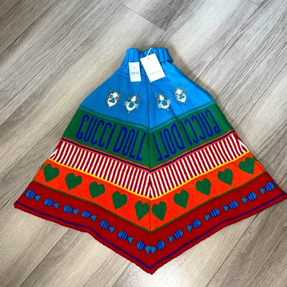 Gucci Other - I’m selling this gucci poncho because, my daughter doesn’t like turtle necks.